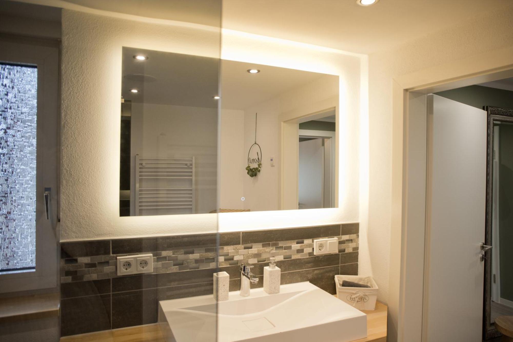 Moderne Wohnung Zum Wohlfuehlen Brachback Bagian luar foto